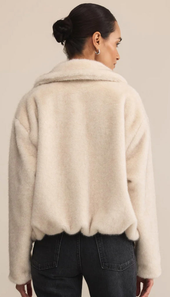 Amethyst Faux Fur Jacket