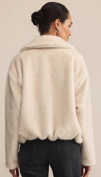 Amethyst Faux Fur Jacket