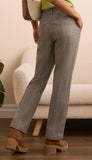 Fly Front Trouser With Pleats