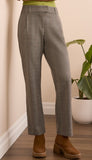 Fly Front Trouser With Pleats