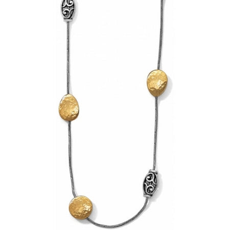 Pebble Round Reversible Petite Necklace