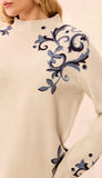 Long Sleeve Funnel Neck Sweater