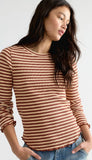 Easy Does It Striped Tee