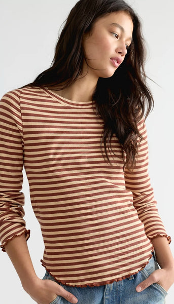 Easy Does It Striped Tee