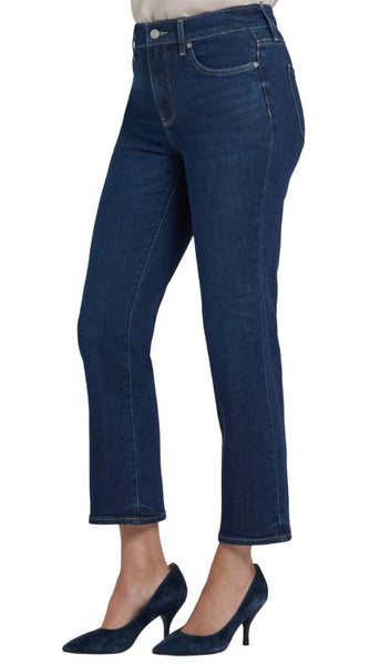 Higher Rise Marilyn Ankle - Indigo Seine