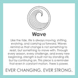 Small Pendant-Wave, All Gold
