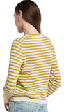 Long Sleeve Stripe Crewneck Sweater