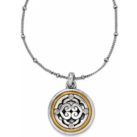 Pebble Round Reversible Petite Necklace