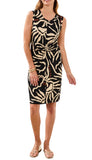 Sleeve Dress With Front Detail
