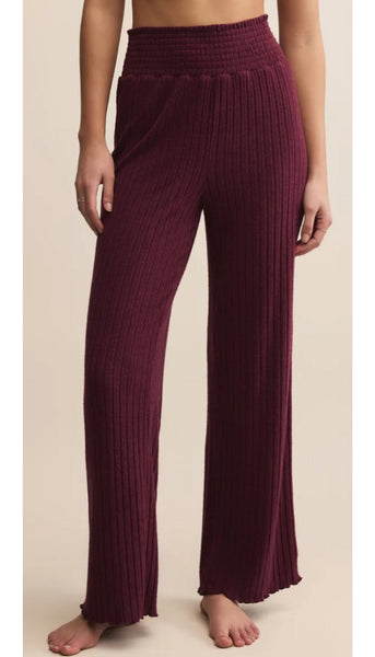 Dawn Smocked Rib Pant