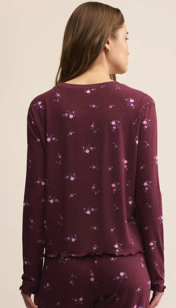Bella Ditsy Long Sleeve Top