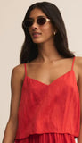 Fiore Crinkle Satin Tank