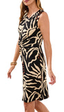 Sleeve Dress With Front Detail