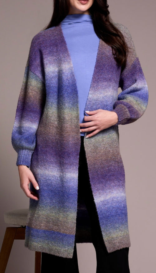 Crew Neck Puff Sleeve Sweater