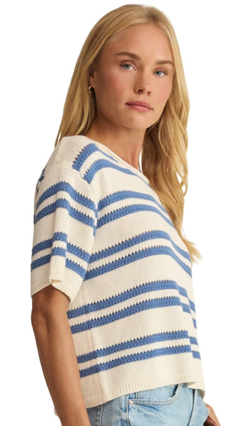 Prado Stripe Sweater Tee