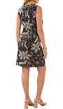 Sleeve Dress With Front Detail
