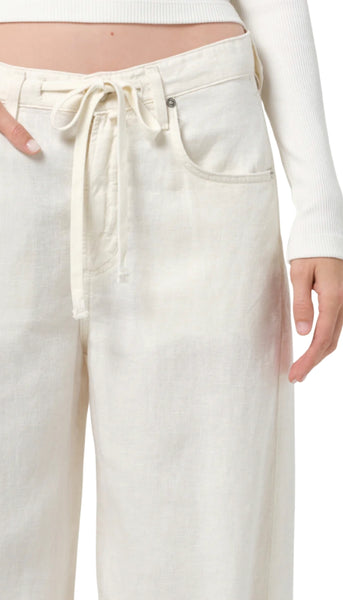Brynn Drawstring Trouser Linen