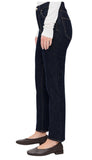 Bri Ankle High Rise Slim Straight - NightFall