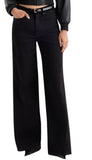 Good Waist Palazzo Jeans - Black