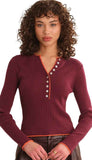 Emmeline Rib Layered Henley