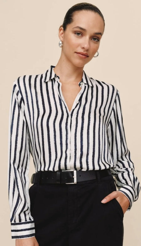 Tawnie Side Pleat Shirt