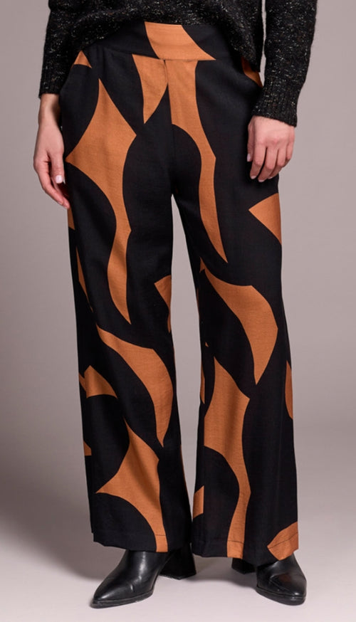 Pull On Pant With Smocked Back Wb