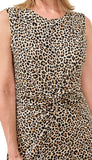 Sleeve Dress With Front Detail