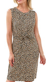 Sleeve Dress With Front Detail