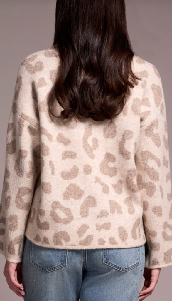 Long Sleeve Crew Neck With Sequins