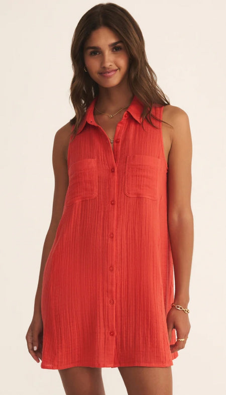 Blouson Sleeve Tie Front Top