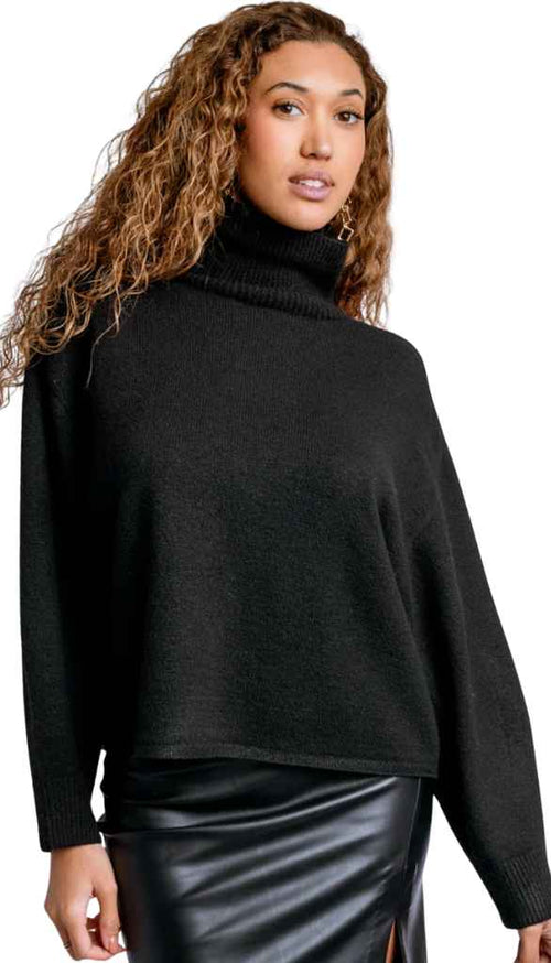 Echo Turtleneck - Black