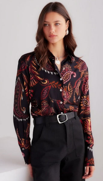 Tawnie Side Pleat Shirt