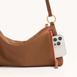 Kyle-Brushed Gold, Red Zip