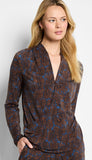 Feather Fern Wrap Top