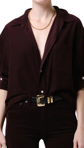 Kayla Shirt In Corduroy
