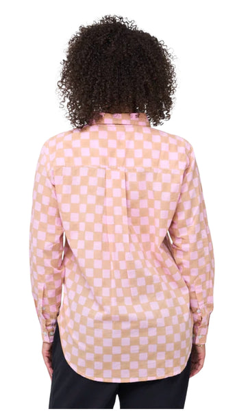 Good Boyfriend Shirt Checkerboard
