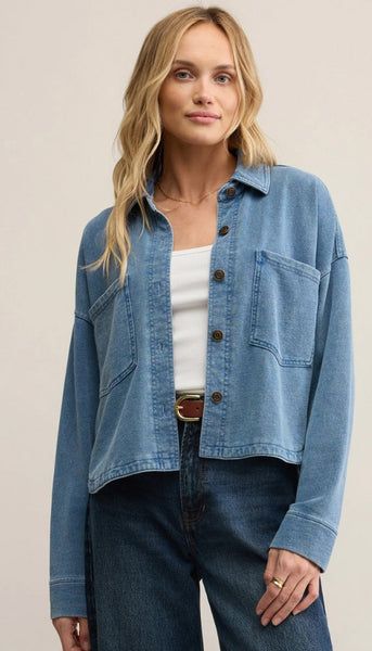 All Day Cropped Knit Jacket