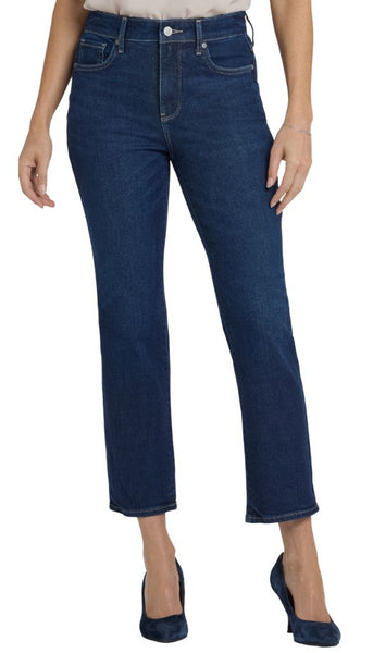 Higher Rise Marilyn Ankle - Indigo Seine