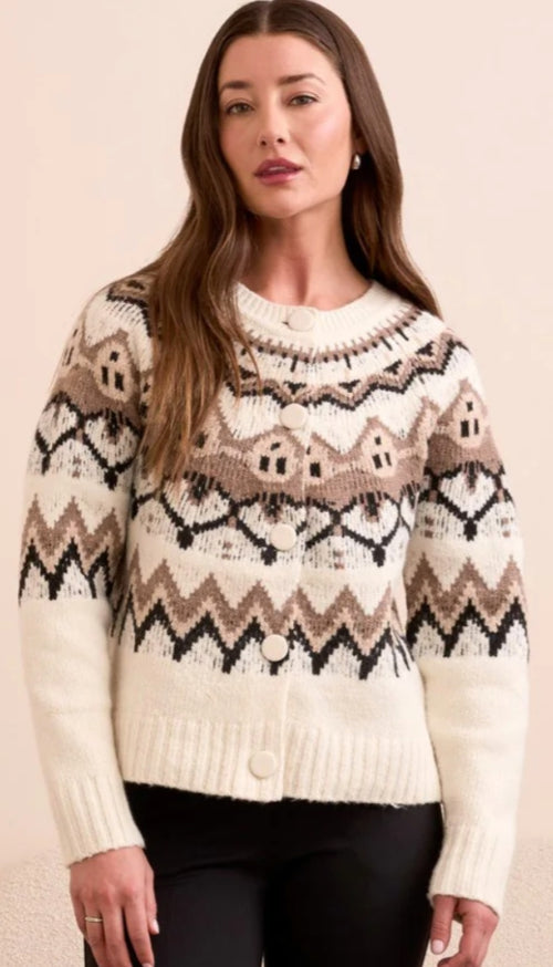 Long Sleeve Button Front Cardigan