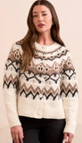 Long Sleeve Button Front Cardigan