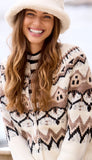Long Sleeve Button Front Cardigan