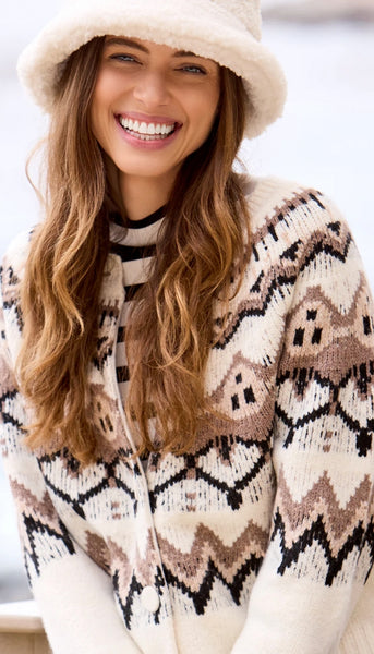 Long Sleeve Button Front Cardigan