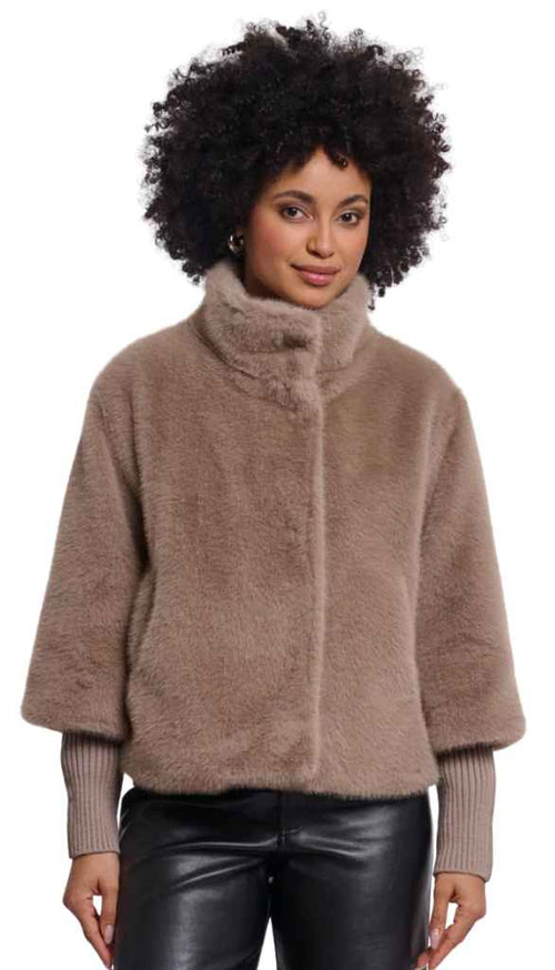 Faux Fur Jacket