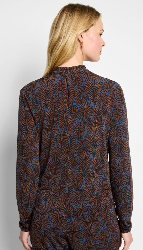 Feather Fern Wrap Top