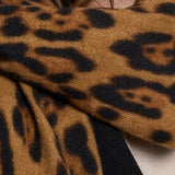 Scarf With Leopard All Over Design
