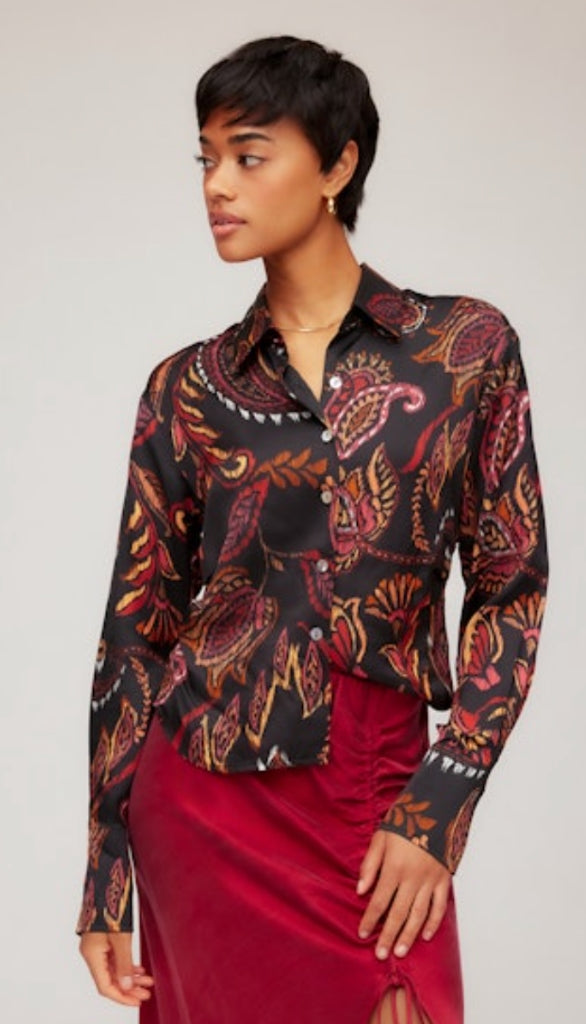 Tawnie Side Pleat Shirt
