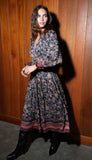 Amber Boho Bordered Midi Dress