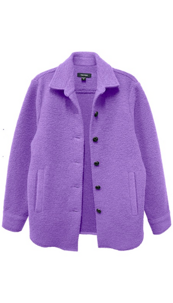 Brushed Shirt Jacket