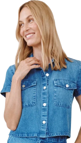 Short Sleeeve Flap Pocket Shirt