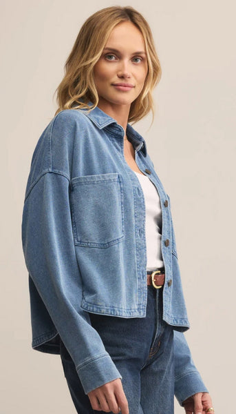 All Day Cropped Knit Jacket